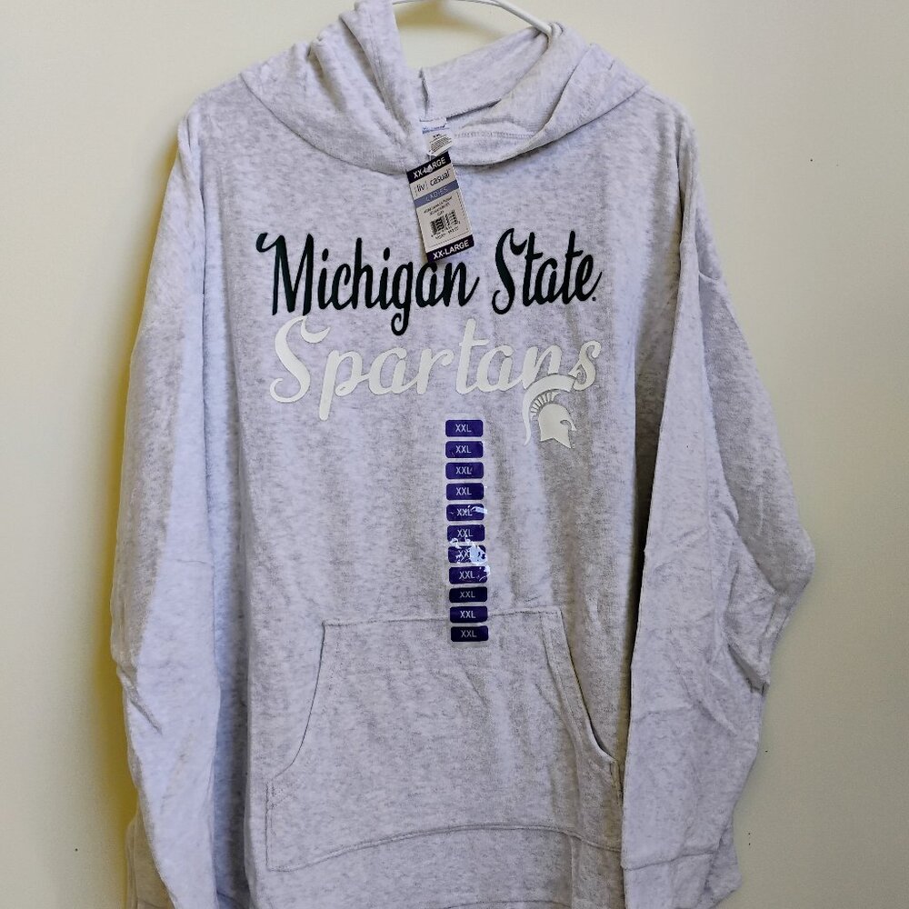 MSU ladies hoodie - size 2xl NWT